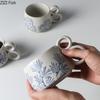 Japanese Ceramic Coffee Cup Creative Office Mug Afternoon Tea Latte Milk Cup Home Breakfast Water Cup Drink Set Friend Gift