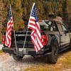 For Universal SUV Jeep Truck 2 Inch Receiver Hitch Mount Extended Flag Pole Holder Tow Rear Bracket Accessory Off Road ATV UTV