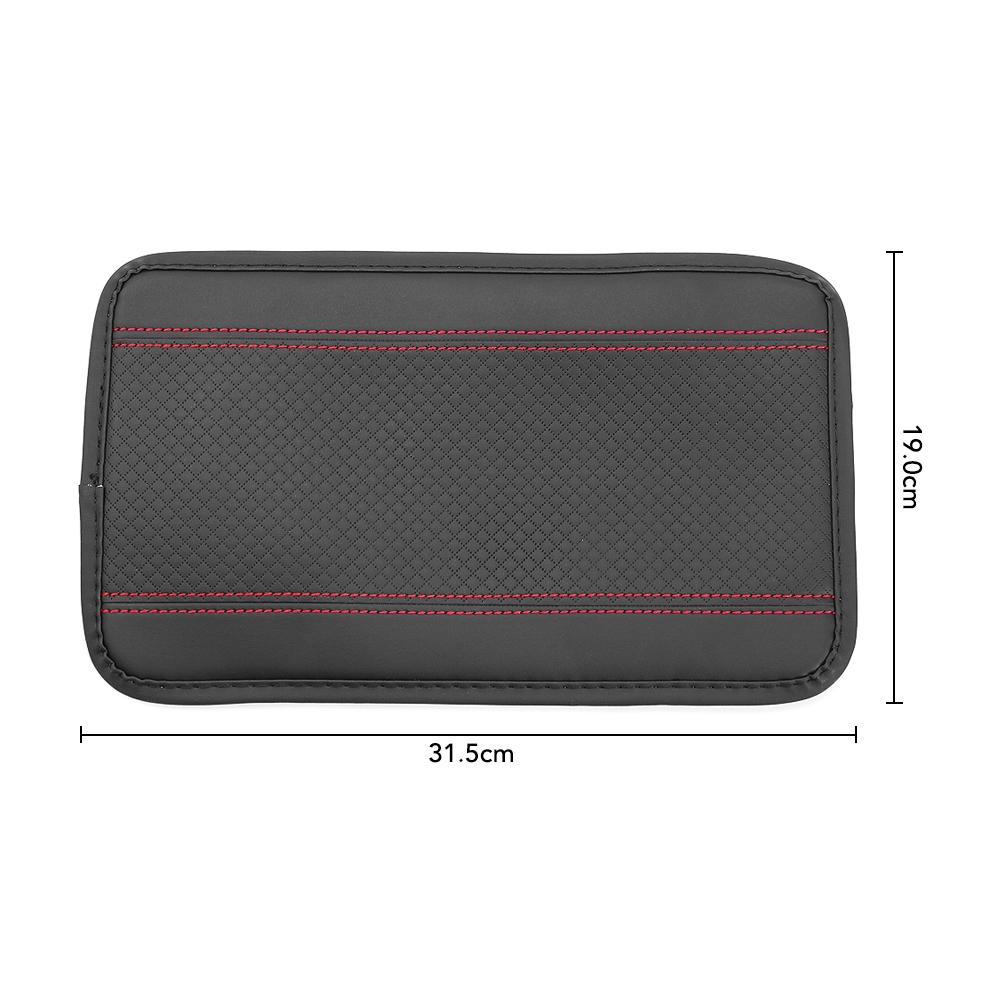 Кожаный подлокотник, накладка на коробку для Volkswagen VW Passat Tiguan T-Roc Golf Jetta Sharan Scirocco EOS T-Cross