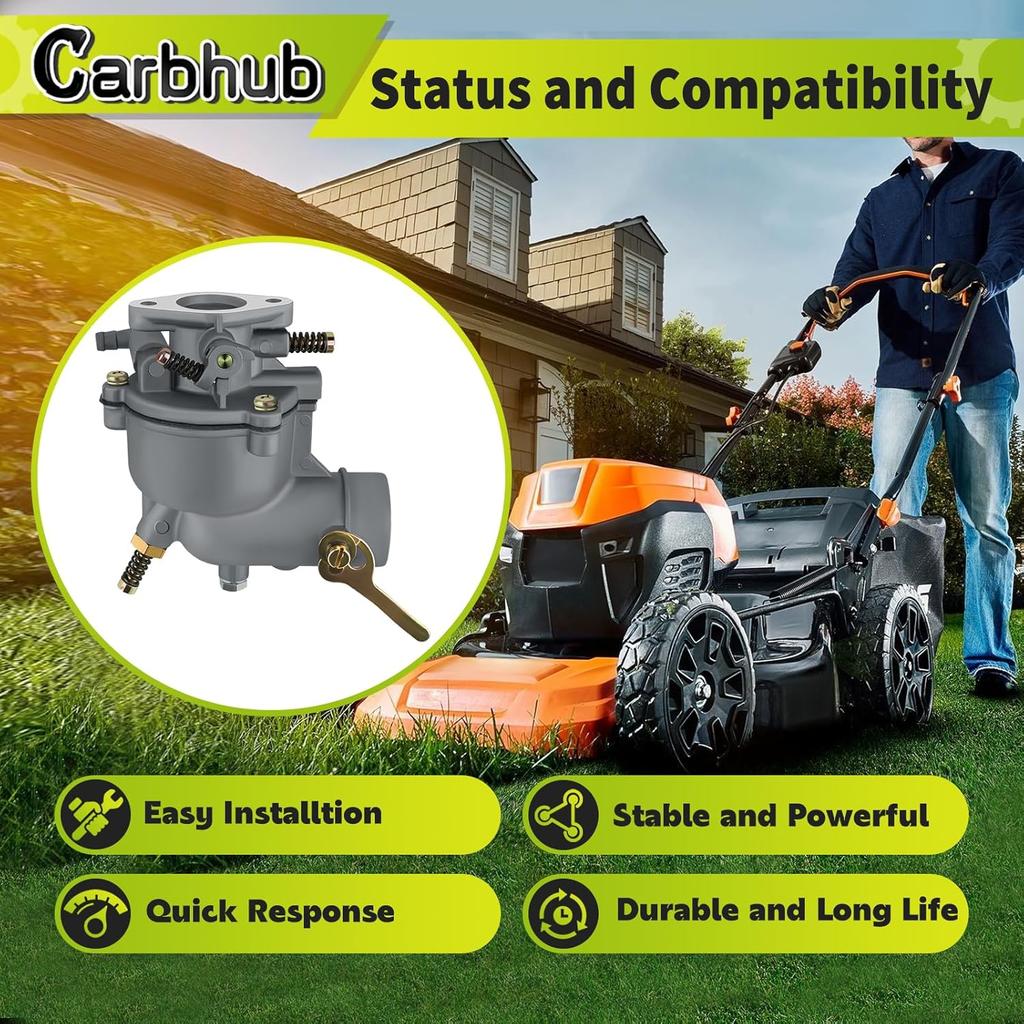 Замена карбюратора Carbhub для горизонтальных двигателей 7HP 8HP 9HP 390323 394228 398170 Карбюратор Troybilt