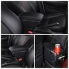 Автомобильный подлокотник для Ford Fiesta 2011-2019, модифицированный ящик для хранения автомобильных аксессуаров, выдвижной