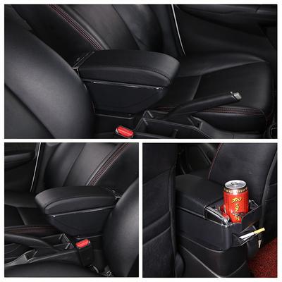 Автомобильный подлокотник для SUZUKI SX4 2011-2022, модернизированный ящик для хранения, автомобильные аксессуары, выдвижной двухслойный