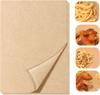 100 Pcs  Paper Food Grade Baking Sheets Non-Stick Oil-Proof  Baking Paper Oven Liner Sheet BBQ Pad for Baking and Barbecue Air Fryer Paper