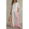 1116 European and American new bohemian women's round flower casual suit spot Y1