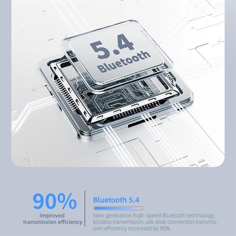 Lenovo Наушники LK40 OWS с ушным крючком, беспроводные, Bluetooth 5.4, звук Hi-Fi, наушник для игр, спорта, водонепроницаемые, для музыки, с шумоподавлением, гарнитура для HD-звонков