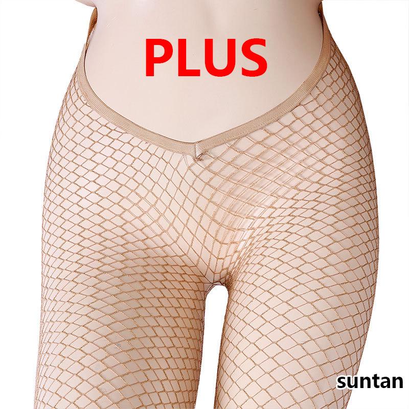 Женские блестящие сетчатые чулки с V-образным вырезом и серебряными и золотыми нитями для ночного клуба или сценического образа