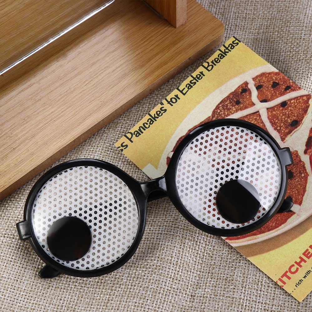 Прикол Трюк Глазные очки Смешные очки для вечеринки Новинка Вращающиеся очки с глазным яблоком Подарок