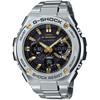 G-SHOCK GST-W110D-1A9JF [G-STEEL] Round Watch Silver Stainless Digital Analog