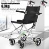 Складная инвалидная коляска для пожилых людей, скутер, портативный маленький простой складной легкий туристический самолет, доступный