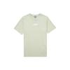 Solid Color Breathable Logo Short Sleeve T-Shirt Men Tops Light-Green 849593-33