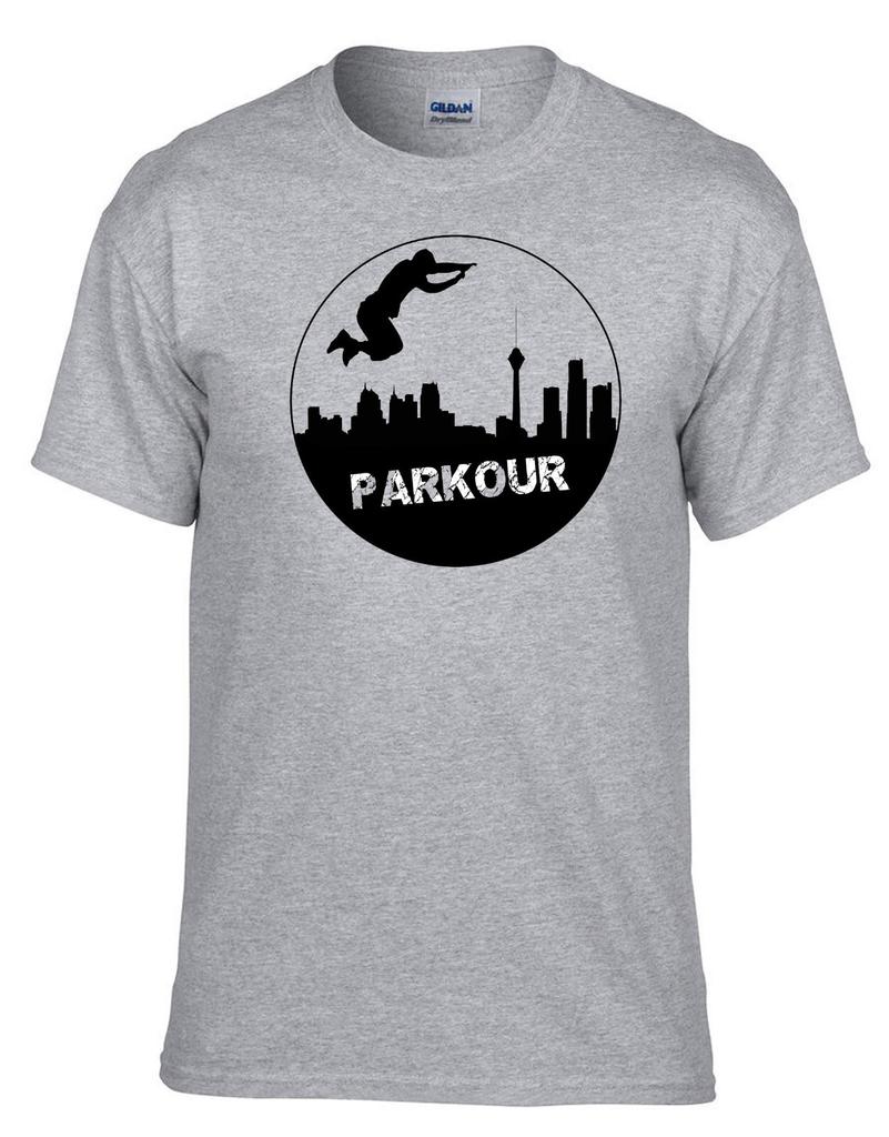 Parkour Acrobatic Grey Tshirt 138grey