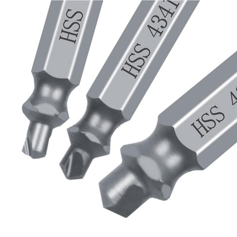 Набор из 6 сверл для извлечения поврежденных винтов легко вынимает сломанные винты