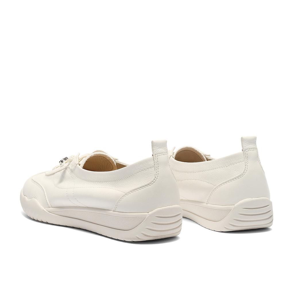 Senda Little White Shoes Women's 26 Summer New Style Shopping Mall Same Flat Casual Shoes 4NRB3BM6
