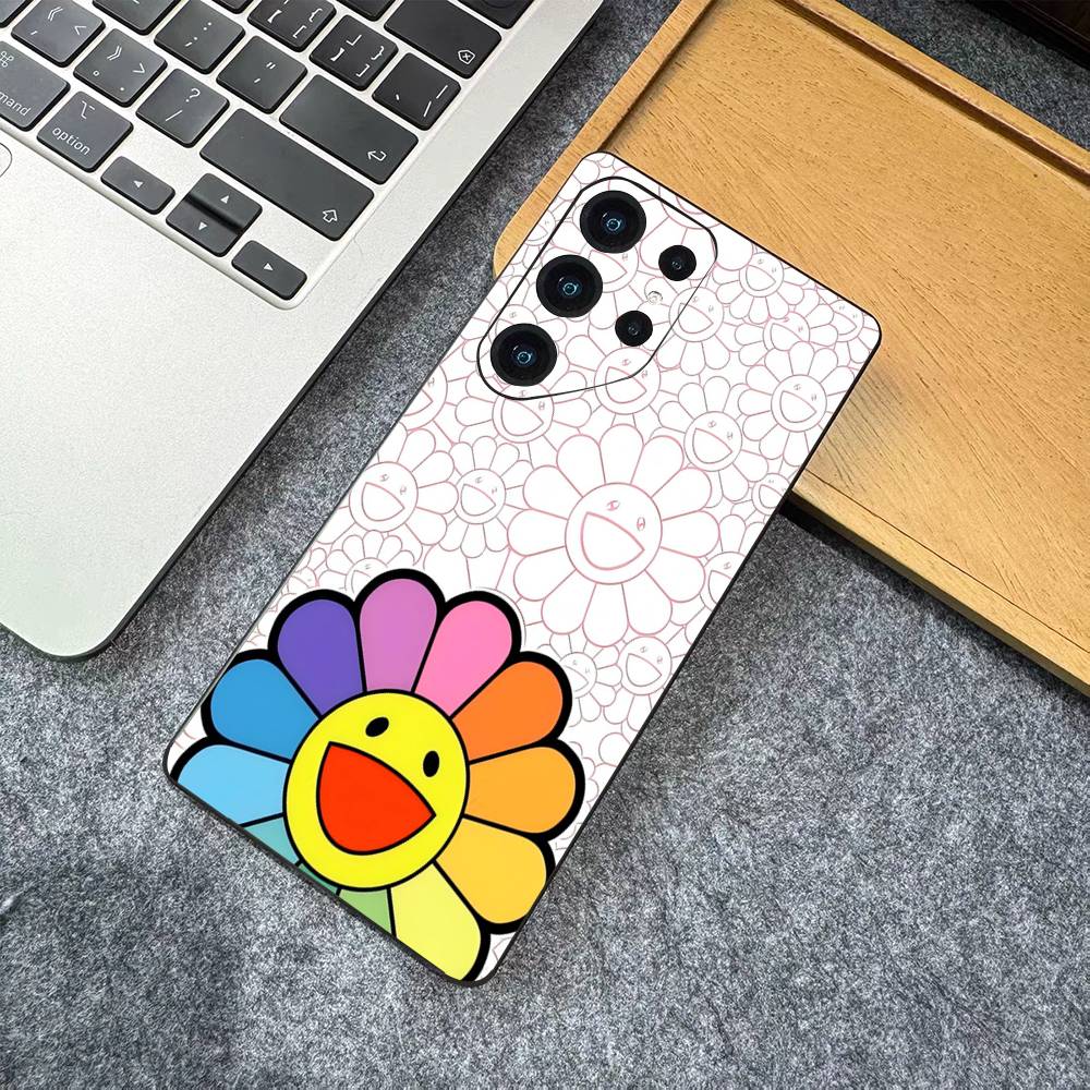 Японский Artisti M-murakami T-takash Чехол для телефона для Samsung S 24 fe 25 Ultra plus 20 lite 21 30 22 23 24 22 Ultra 5G Fundas