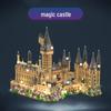 Magic Castle Building Blocks Model Compatible with Lego - High Difficulty Gift