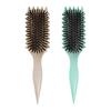 Щетка для вьющихся волос с мягкой щетиной, массаж головы для женщин и девочек, определяющая форму локонов, распутывающая расческа для укладки, парикмахерский инструмент