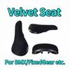 VOLE VLD45 BMX Фикс Гир Винтажное Велюровое Седло Удобное Седло Велосипедный Опыт для Городской Езды и Уличного Катания