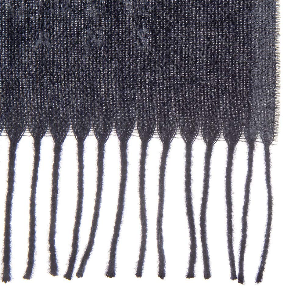 ARMANI JEANS Muffler CD713 17535 (Armani Jeans) #934098 Black/Gray [Item]