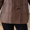 Middle Age Woman Winter Coats Plus Size Elegant Loose Thick Warm Parkas Female Jacket