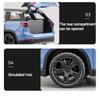 1/32 NIO ES8 SUV Alloy Car Model Toy Metal Diecast Simulation Off Road Vehicle Door Opened Pull Back Collection Toy for Boy Gift