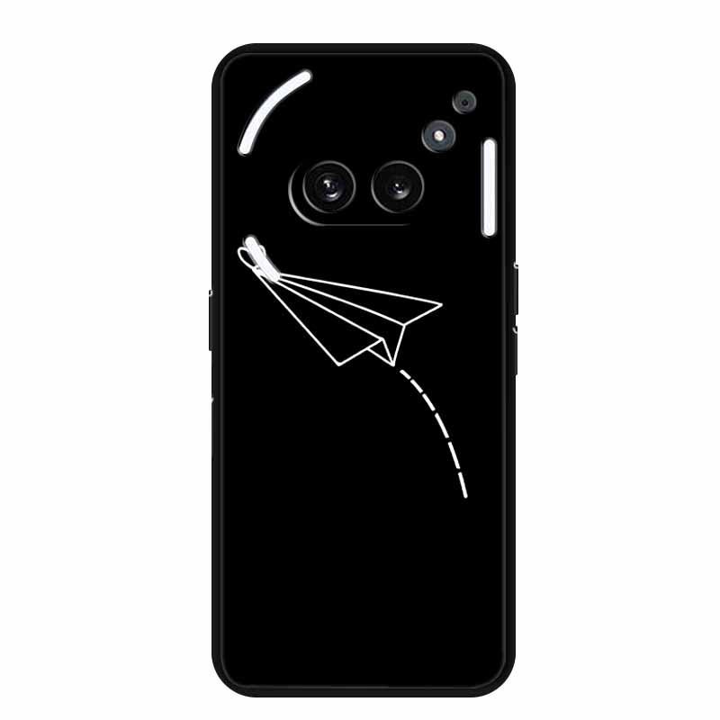 Светящийся чехол-бампер из ТПУ для Nothing Phone 2A - Персонализированный простой цветной дизайн