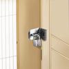 Stainless Steel Door Clasp Lock Household Gate Bolt Durable Padlock Hasp