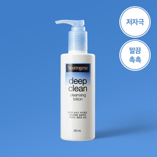 Neutrogena Очищающий лосьон Deep Clean (Очищающее молочко) 200мл