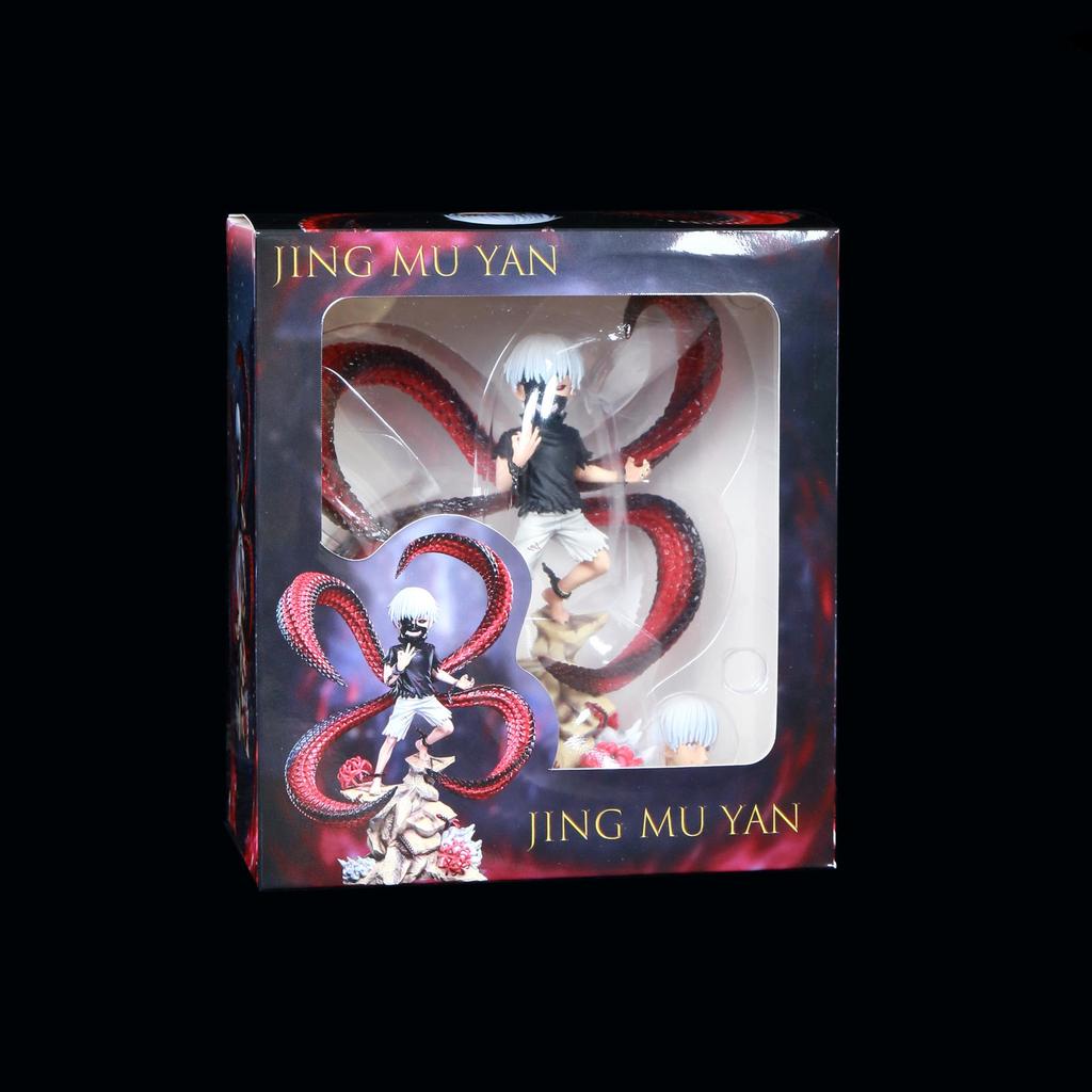 Фигурка Tokyo Ghoul Q Version с двумя головами Канеки Кена для украшения автомобиля