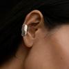 Минималистичные Неправильные Гладкие Клипсы-Серьги для Женщин Широкая Геометрическая Форма 'C' Клипсы Без Прокола Ушей Панк Металлические Украшения Подарки