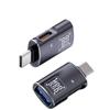 2 в 1 USBC-Type C-USB OTG адаптер для iPhone 15 Pro Max Наушники Samsung TypeC Male-USB-разъем для быстрой зарядки