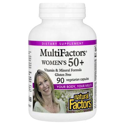 Multifactors® для женщин 50+, 90 растительных капсул