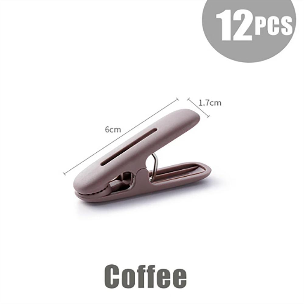 Seal Air Drying Clamp Plastic Food Bag Sealing Clip Practical Plastic Sealing Clip  Clothing