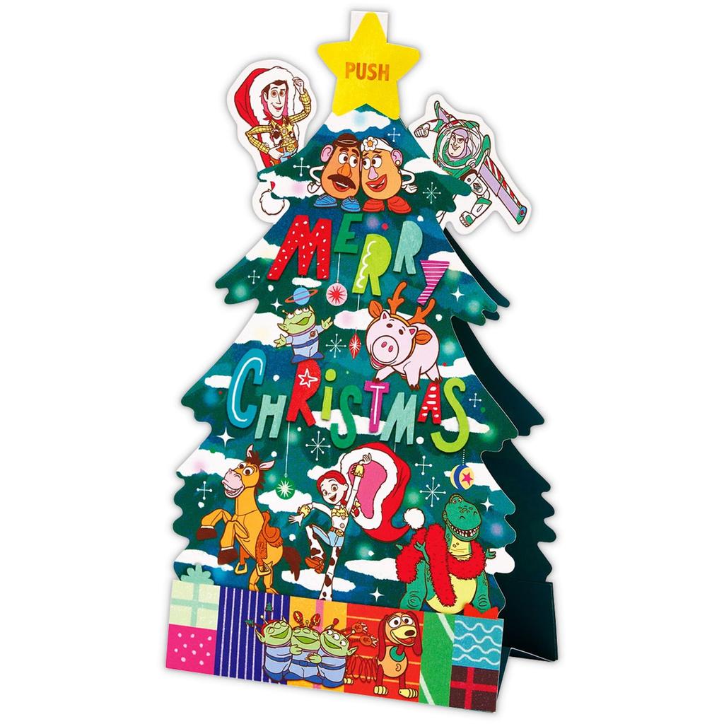 Hallmark Hallmark Disney Рождественская открытка Музыкальная шкатулка Игрушечная елка 826499