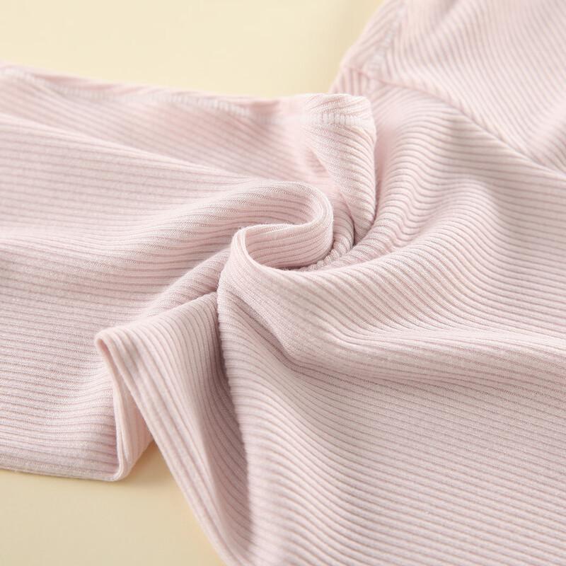 Montagut Girls' Soft Striped Lounge Pants with Ruffle Trim