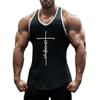 Muscleguys Беговые жилеты Хлопковая спортивная майка Мужские майки без рукавов для зала Фитнес Мужская одежда для бодибилдинга Тренировочные майки