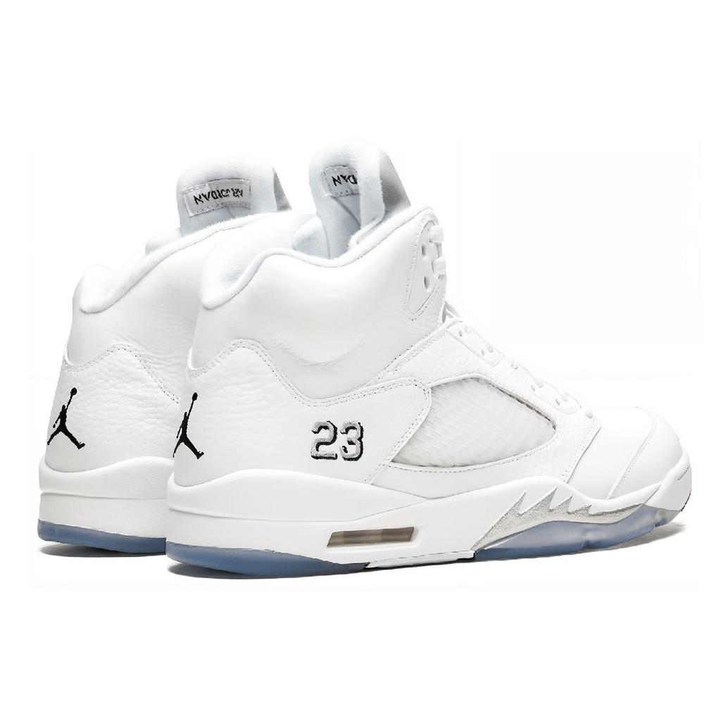 Air Jordan 5 Retro 'Metallic White' 2015 Men's 136027-130