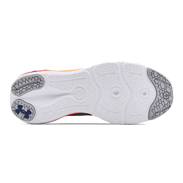 Under Armour Charged Vantage GS Low Top Kids Running Shoes Kids Running Shoes Gray Orange Red 3024773-101