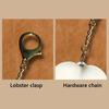 Lightweight Love Shape Keychain Light Rechargeable Heart Shape Bag Lamp  For Women/Girls