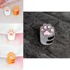 Мультяшная кошка Креативная лапка Эмалевая сплавная брошь Уникальный дизайн животного Значок Для всех