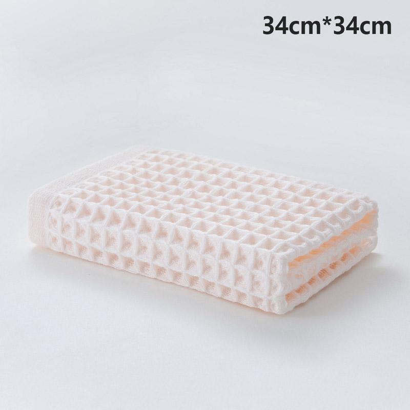 Cotton Waffle Square Towel 40 Strand Waffle Square Towel Towel Bath Towel Plain Square Towel