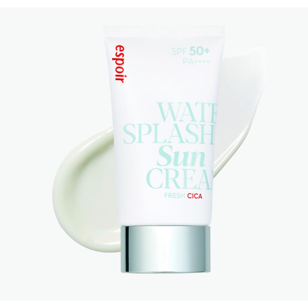 Espoir water Splash Sun Cream Fresh Cica SPF50+ PA++++, 60ml, 1 unit