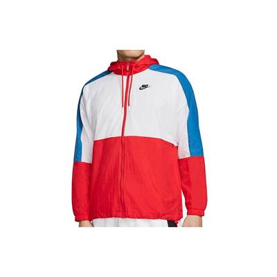 Мужская куртка с капюшоном и логотипом Colorblock, верхняя одежда CJ4561-657