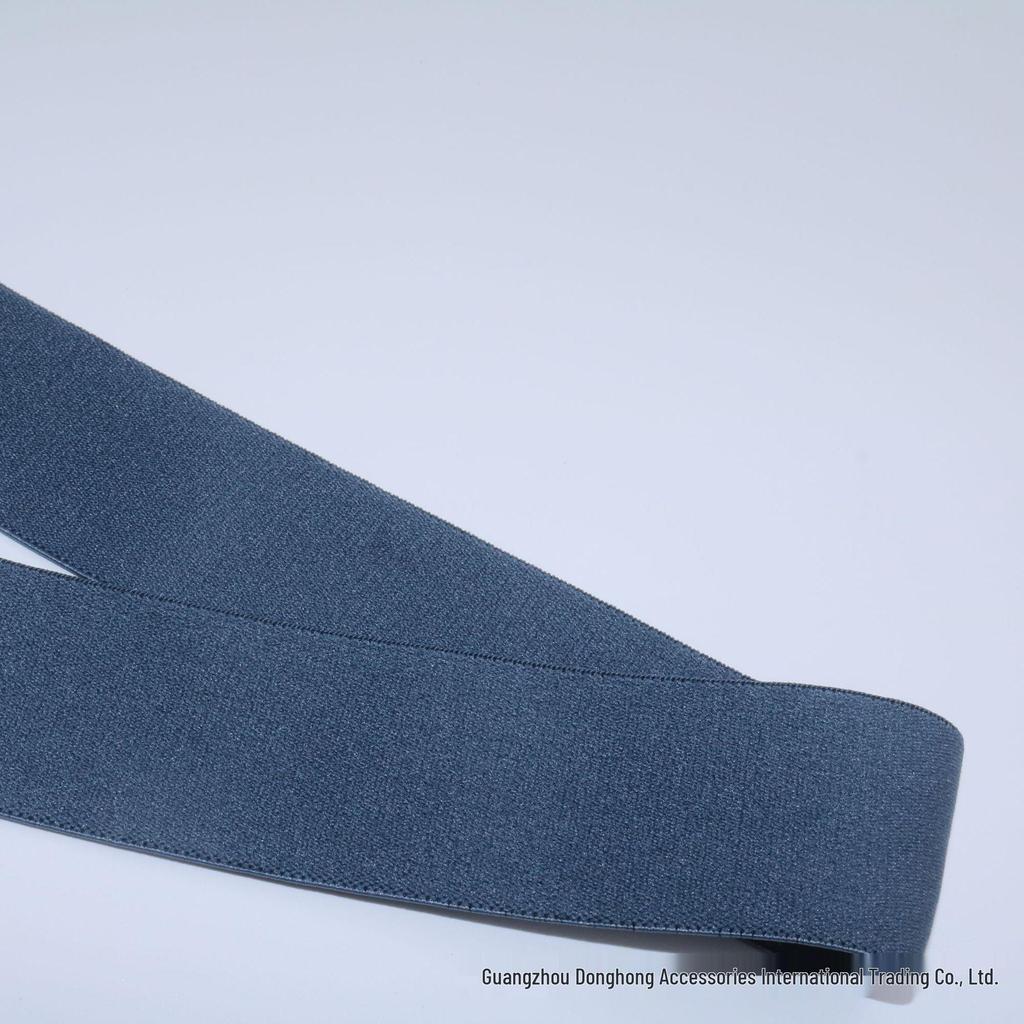 High-Elastic Polyester Imitation Nylon Band for Waistbands and Skirts