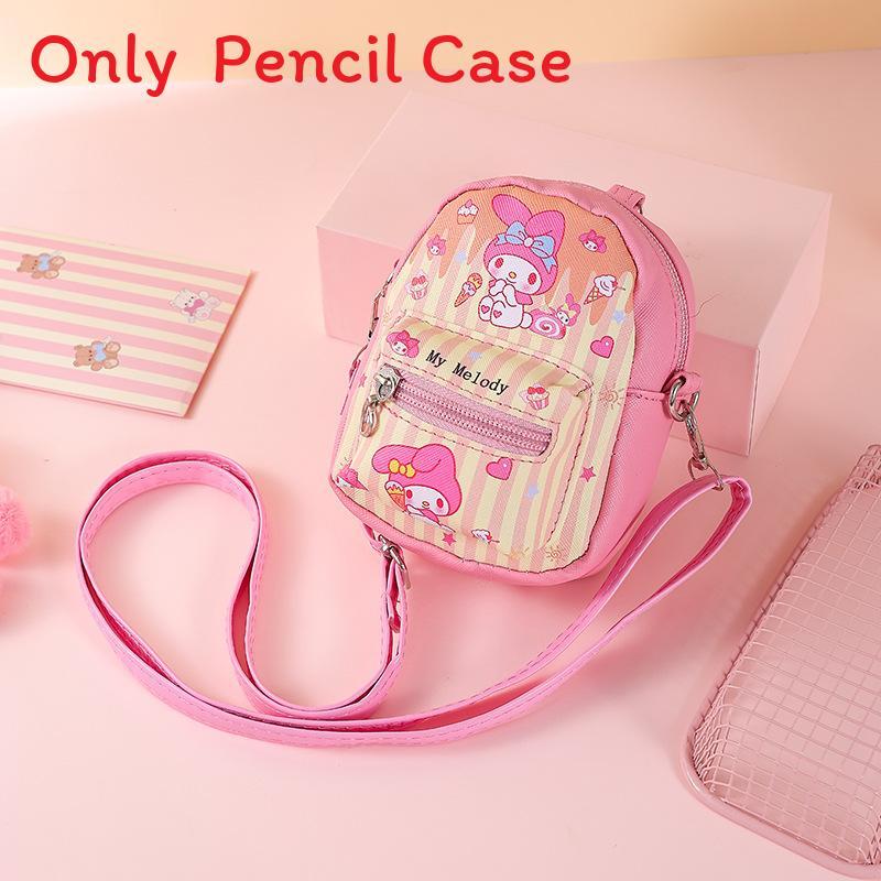 Girls Pu Leather Crossbody Wallet With Cute Cartoon Design For Daily Use