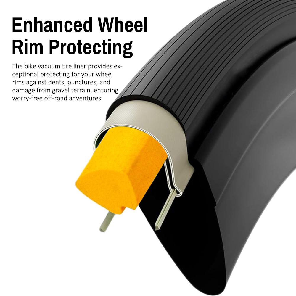 Mountain Bike Vacuum Tire Liner Explosion Proof Bicycle Tire Protective Pad Tubeless Tire Insert for MTB Mountain Bike
