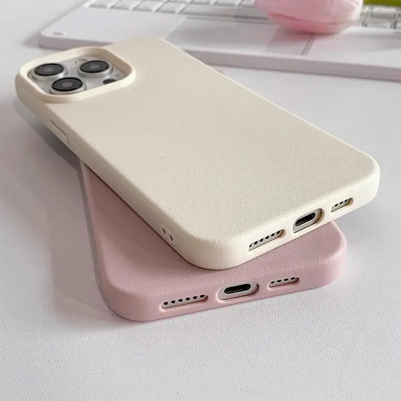 Роскошный Матовый Мягкий Конфетный Чехол Для Телефона Для iPhone 16 15 14 Plus 13 12 11 Pro Max 16e Защита Камеры Ударопрочная Силиконовая Задняя Крышка