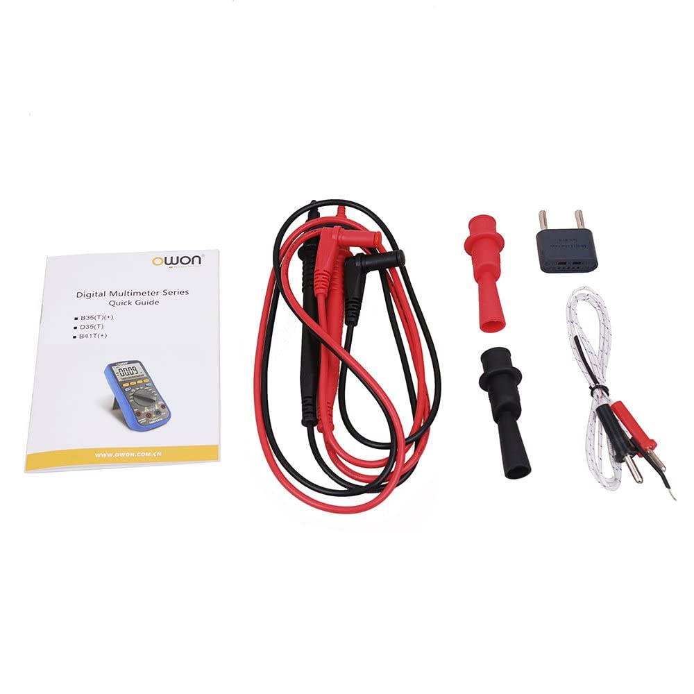 OWON High Precision Digital Multimeter True Effective Value RMS 4 Digit 21999 Count Bluetooth Smartphone Tablet Direct 3 Year B41T+ 1/2 []