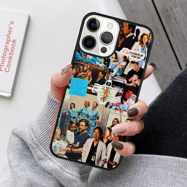 Чехлы для мобильного телефона Дерек Шепард Анатомия Грей Для iPhone 17 Air 16 16e 15 14 12 13 11 Pro MAX apple Plus Оболочка