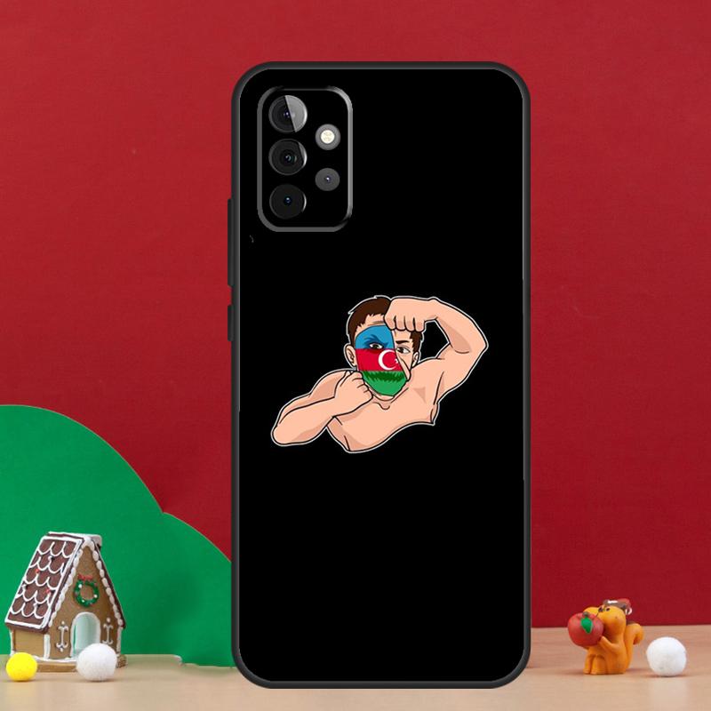 Чехол-флаг Азербайджана Buta для Samsung Galaxy A36 A56 A06 A13 A53 A32 A12 A22 A52 A35 A17 A16 A55 A15 A54 A34 A14