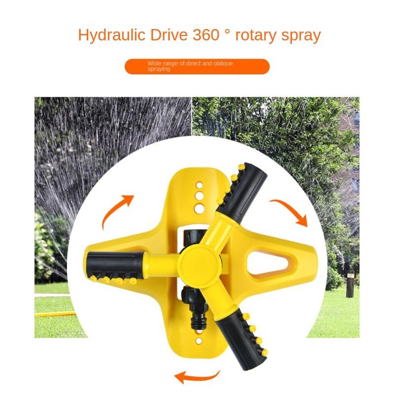 Серия вращающихся спринклеров на 360 градусов, садовая строительная площадка, автоматический спринклер, спринклер Trident, сельскохозяйственный спринклер с распылением